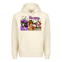 Sandshell happy hallothanksmas cows  nancy Premium Hoodie - NancyCooperArtShop