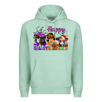 Seafoam happy hallothanksmas cows  nancy Premium Hoodie - NancyCooperArtShop