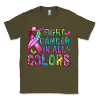 Army Green fight cancer in all colors Classic Tee - texasbilliewilder
