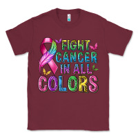 Burgundy fight cancer in all colors Classic Tee - texasbilliewilder