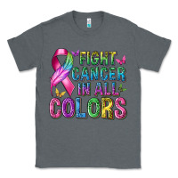 Charcoal Heather fight cancer in all colors Classic Tee - texasbilliewilder