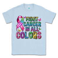 Dusty Blue fight cancer in all colors Classic Tee - texasbilliewilder
