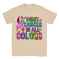 Mushroom fight cancer in all colors Classic Tee - texasbilliewilder