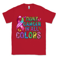 Red fight cancer in all colors Classic Tee - texasbilliewilder