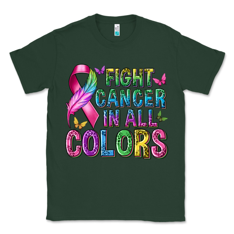 Fight Cancer In All Colors Classic Tee by texasbilliewilder | Teevron