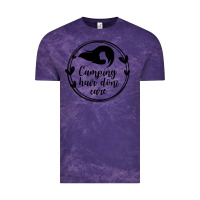 Cloud Purple Camping Vintage Tee - Unal Design