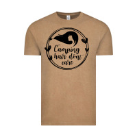Vintage Coffee Camping Vintage Tee - Unal Design