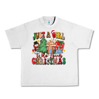Lunar Rock just a girl who loves christmas Urban Heavy Tee - Zillion Design Studio