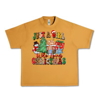 Peanut Butter just a girl who loves christmas Urban Heavy Tee - Zillion Design Studio