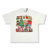Pistachio just a girl who loves christmas Urban Heavy Tee - Zillion Design Studio