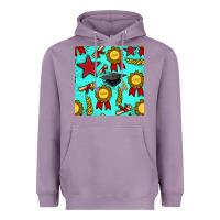 Lavender graduation seamless pattern Heavyweight Hoodie - BundleAndBundleShop