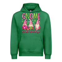 Emerald gnome for the holidays Urban Hoodie - MaliasSmallBusiness