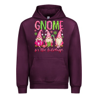 Mauve Wine gnome for the holidays Urban Hoodie - MaliasSmallBusiness