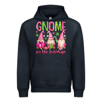 Navy gnome for the holidays Urban Hoodie - MaliasSmallBusiness