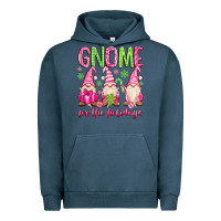 Pigment Midnight Navy gnome for the holidays Urban Hoodie - MaliasSmallBusiness