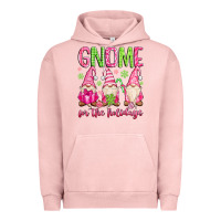 Pigment Salmon gnome for the holidays Urban Hoodie - MaliasSmallBusiness