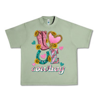 Oil Green love western cowboy Urban Heavy Tee - texasbilliewilder