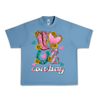 Pebble Blue love western cowboy Urban Heavy Tee - texasbilliewilder