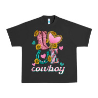 Pigment Black love western cowboy Urban Heavy Tee - texasbilliewilder