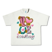 Pistachio love western cowboy Urban Heavy Tee - texasbilliewilder