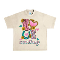 Sandshell love western cowboy Urban Heavy Tee - texasbilliewilder
