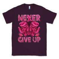 Plum never give up cancer Classic Tee - texasbilliewilder