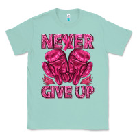 Seafoam never give up cancer Classic Tee - texasbilliewilder