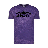 Cloud Purple View Vintage Tee - Unal Design