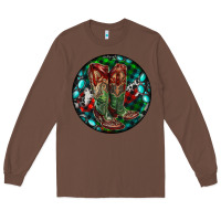 Chestnut Christmas Cowboy Boots Long Sleeve Tee - RanaPortraitStore