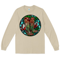 Mushroom Christmas Cowboy Boots Long Sleeve Tee - RanaPortraitStore