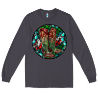 Smoke Christmas Cowboy Boots Long Sleeve Tee - RanaPortraitStore