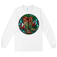 White Christmas Cowboy Boots Long Sleeve Tee - RanaPortraitStore