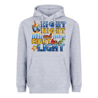 Heather Grey eight night and eight light for hanukkah Heavyweight Hoodie - AdoDesignShop