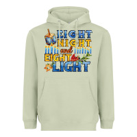 Matcha eight night and eight light for hanukkah Heavyweight Hoodie - AdoDesignShop