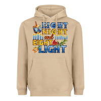 Mushroom eight night and eight light for hanukkah Heavyweight Hoodie - AdoDesignShop