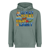 Sage eight night and eight light for hanukkah Heavyweight Hoodie - AdoDesignShop