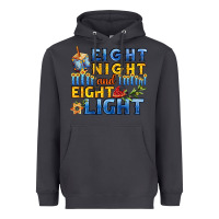 Smoke eight night and eight light for hanukkah Heavyweight Hoodie - AdoDesignShop