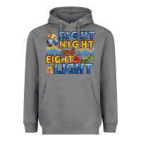 Storm eight night and eight light for hanukkah Heavyweight Hoodie - AdoDesignShop