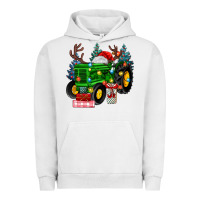 Pigment Lunar Rock farm tractor christmas Urban Hoodie - MaliasSmallBusiness
