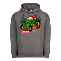 Pigment Tornado farm tractor christmas Urban Hoodie - MaliasSmallBusiness