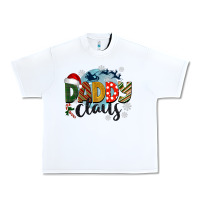 White daddy claus christmas Urban Heavy Tee - BarkalooDesign