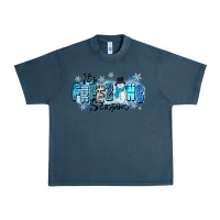 Midnight Navy it's freezing season Urban Heavy Tee - Zillion Design Studio