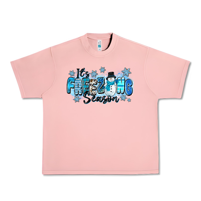 It's Freezing Season Urban Heavy Tee by Zillion Design Studio | Teevron