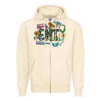 Sandshell emt Zipper Hoodie - CowhideDigitalArt