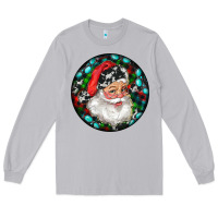 Moon Dust Christmas Santa Claus Long Sleeve Tee - RanaPortraitStore