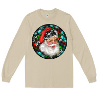 Mushroom Christmas Santa Claus Long Sleeve Tee - RanaPortraitStore