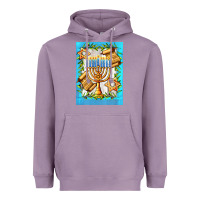 Lavender candlestick with parchment Heavyweight Hoodie - AdoDesignShop