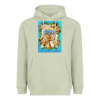 Matcha candlestick with parchment Heavyweight Hoodie - AdoDesignShop