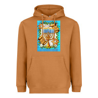 Meerkat candlestick with parchment Heavyweight Hoodie - AdoDesignShop