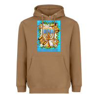 Toasted Coconut candlestick with parchment Heavyweight Hoodie - AdoDesignShop